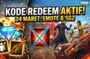Kode Redeem FF Terbaru 24 Maret 2026. Ilustrasi AI