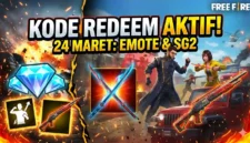Kode Redeem FF Terbaru 24 Maret 2026. Ilustrasi AI