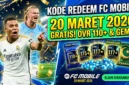 Kode Redeem FC Mobile Terbaru 20 Maret 2026. Ilustrasi AI