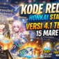Kode Redeem Honkai Star Rail 15 Maret 2026: Klaim 300 Stellar Jade Gratis. Ilustrasi AI