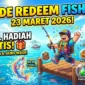 Kode Fish It Roblox Terbaru 23 Maret 2026. Ilustrasi AI