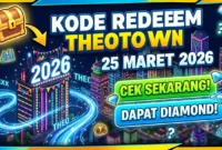 Kode Redeem TheoTown Maret 2026: Klaim Diamond Gratis. Ilustrasi AI