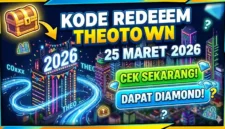 Kode Redeem TheoTown Maret 2026: Klaim Diamond Gratis. Ilustrasi AI