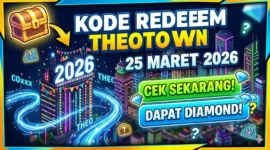 Kode Redeem TheoTown Maret 2026: Klaim Diamond Gratis. Ilustrasi AI