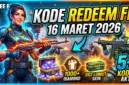 Kode Redeem FF 16 Maret 2026. Ilustrasi AI