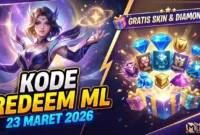 Kode Redeem ML 23 Maret 2026. Ilustrasi AI