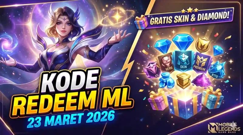 Kode Redeem ML 23 Maret 2026. Ilustrasi AI