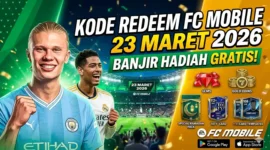 30 Kode Redeem FC Mobile 23 Maret 2026. Ilustrasi AI