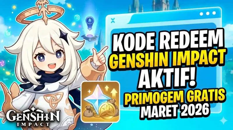 Kode Redeem Genshin Impact Terbaru 27 Maret 2026. Ilustrasi AI