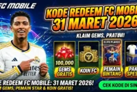 Kode Redeem FC Mobile 31 Maret 2026. Ilustrasi AI