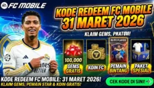 Kode Redeem FC Mobile 31 Maret 2026. Ilustrasi AI