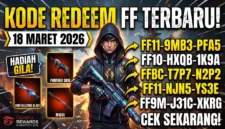 Kode Redeem FF 18 Maret 2026 Masih Aktif. Ilustrasi AI