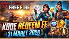 Kode Redeem FF 31 Maret 2026. Ilustrasi AI