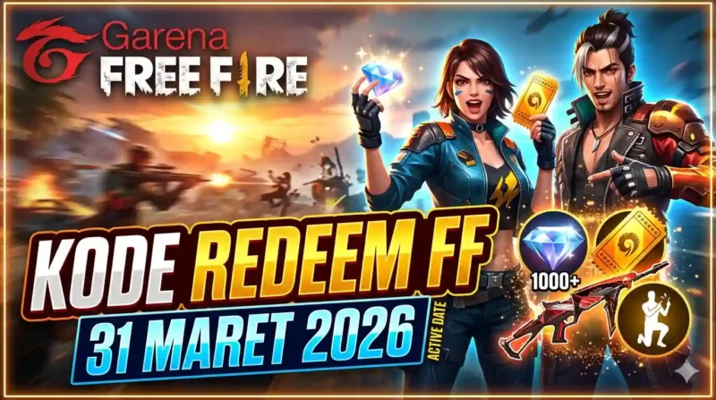 Kode Redeem FF 31 Maret 2026. Ilustrasi AI