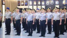 Foto: Korps rapor kenaikan pangkat 47 perwira tinggi Polri pada Kamis (!9/3/2026). (dok. Humas Polri)