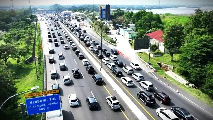 Ilustrasi one way di jalan tol. (Foto: ANTARA/HO-Jasa Marga)