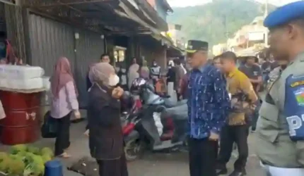 Warga Dukung Penertiban dan Penataan Pasar Tanjung Bajure