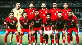 Timnas Indonesia di Kualifikasi Piala Dunia 2026. (Sumber : X @timnasindonesia)