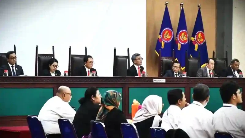 Komisi Pengawas Persaingan Usaha (KPPU) menggelar sidang lanjutan pemeriksaan perkara dugaan penetapan suku bunga pinjaman daring. ist