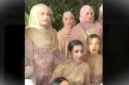 Tasya Farasya & Tasyi Athasyia Satu Frame Saat Lebaran. ist