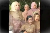 Tasya Farasya & Tasyi Athasyia Satu Frame Saat Lebaran. ist