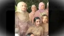 Tasya Farasya & Tasyi Athasyia Satu Frame Saat Lebaran. ist