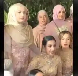 Tasya Farasya & Tasyi Athasyia Satu Frame Saat Lebaran