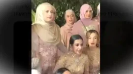 Tasya Farasya & Tasyi Athasyia Satu Frame Saat Lebaran. ist