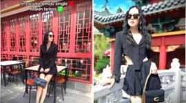 TikToker Agnes Jennifer diduga diselingkuhi suaminya. (Foto: TikTok)