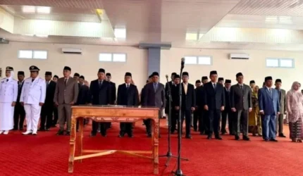 Daftar Nama Puluhan Pejabat Baru di Kerinci Yang Dilantik Bupati Monadi