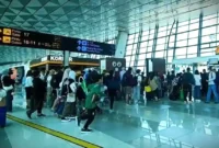 SUASANA BANDARA SOEKARNO HATTA JAKARTA. (Kompas.com)