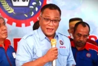 Jumhur Hidayat, Ketua Umum KSPSI, Yang Dikabarkan Masuk Kabinet Prabowo Sore Ini