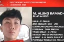 Tampang Alung yang kabur saat pemeriksaan penyidik di Polda Jambi. ist