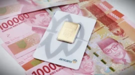 Ilustrasi emas Antam, harga emas Antam hari ini, harga Antam hari ini, harga logam mulia Antam, harga emas hari ini. (Shutterstock)