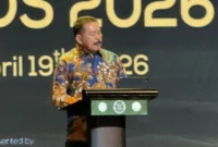 Jaksa Agung ST Burhanuddin di Hotel Fairmont, Jakarta, Minggu (19/4/2026) malam. (KOMPAS.com)