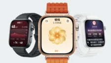 Huawei Watch Fit 5 Pro Watch ditawarkan dalam tiga opsi warna, yaitu hitam, putih, dan oranye. (GSM Arena)