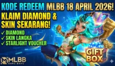 Ilustrasi Kode Redeem MLBB Terbaru Hari Ini 18 April 2026.