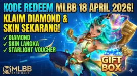 Ilustrasi Kode Redeem MLBB Terbaru Hari Ini 18 April 2026.