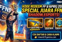 Kode Redeem FF 6 April 2026. Ilustrasi Gemini AI