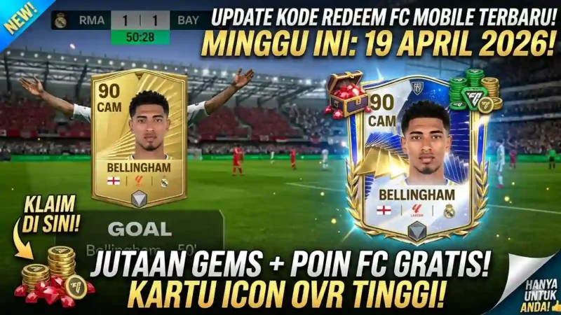 Ilustrasi - Kode Redeem FC Mobile 19 April 2026. 