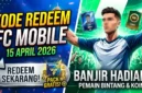 Ilustrasi Kode Redeem FC Mobile 15 April 2026. Gemini AI