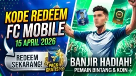 Ilustrasi Kode Redeem FC Mobile 15 April 2026. Gemini AI