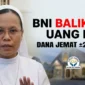 Bendahara Credit Union (CU) Paroki Aek Nabara, Suster Natalia Situmorang, memberikan keterangan dalam konferensi pers ‘Dugaan Penggelapan Dana Umat Paroki Aek Nabara di BNI’ di Aula Serbaguna Gereja Katedral Keuskupan Agung Medan di Jalan Pemuda, Kota Medan, Jumat (10/4/2026).(KOMPAS.com)