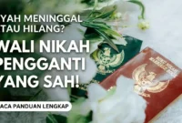 Ilustrasi Buku Nikah. Ayah Meninggal atau Hilang? Ini Urutan Wali Nikah yang Sah dalam Islam.