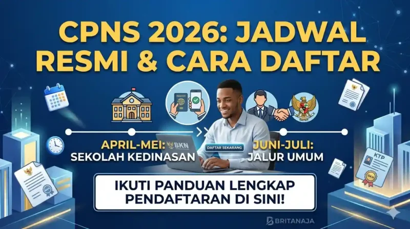 Ilustrasi - Jadwal Resmi Pendaftaran CPNS 2026 Jalur Umum dan Kedinasan.