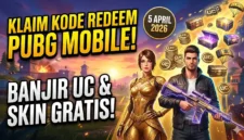 Ilustrasi Kode Redeem PUBG Mobile 5 April 2026. Gemini AI