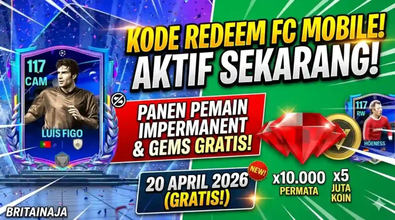 Ilustrasi - Kode Redeem FC Mobile 20 April 2026.
