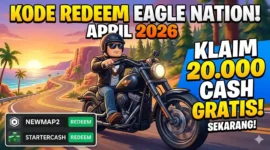 Kode Redeem Eagle Nation April 2026: Klaim Cash Gratis Sekarang. Ilustrasi AI