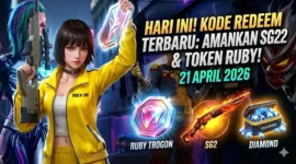 Ilustrasi - Kode Redeem FF Terbaru 21 April 2026.