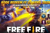 Ilustrasi - Kode Redeem FF 29 April 2026.
